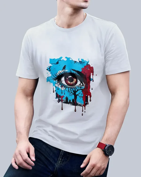 Tricou barbati Eye City