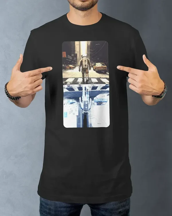 Tricou Barbati City astronaut