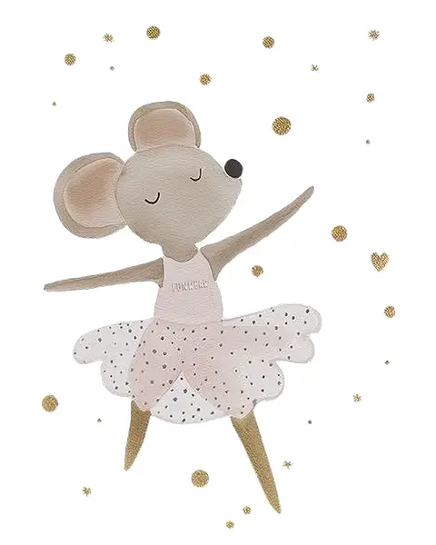 Tricou dama Dancing Mouse