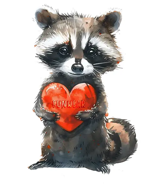 Tricou dama Love Racoon