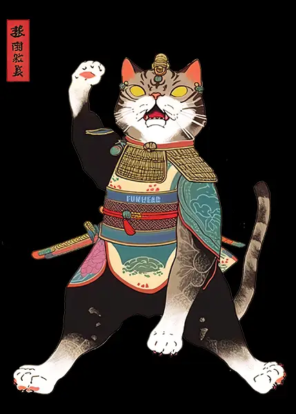 Samurai Cat