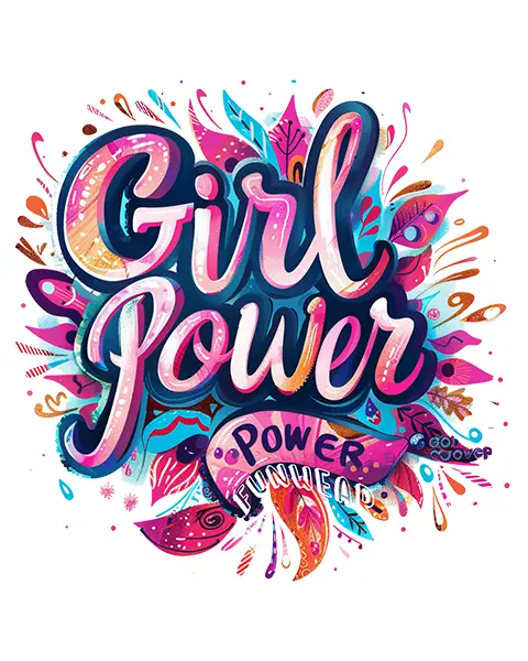 Tricou dama Girl Power Roz