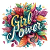 Girl Power Floral