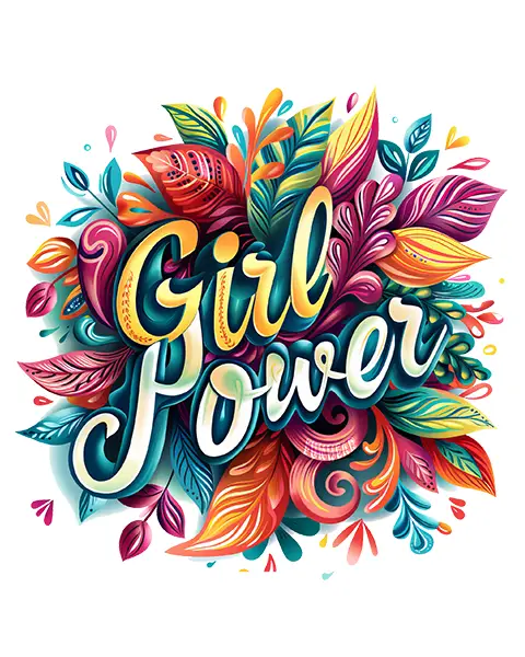 Girl Power Floral