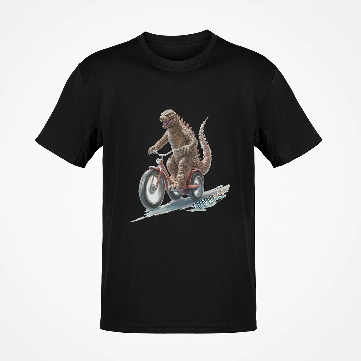 Tricou Godzilla Tricicleta